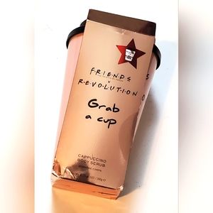Friends × Revolution Grab A Cup Cappuccino Body Scrub with Reusable Cup